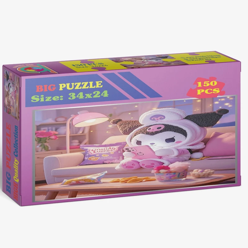 پازل 150 تکه بیگ پازل مدل کرومی مناسب برای سه سال به بالا