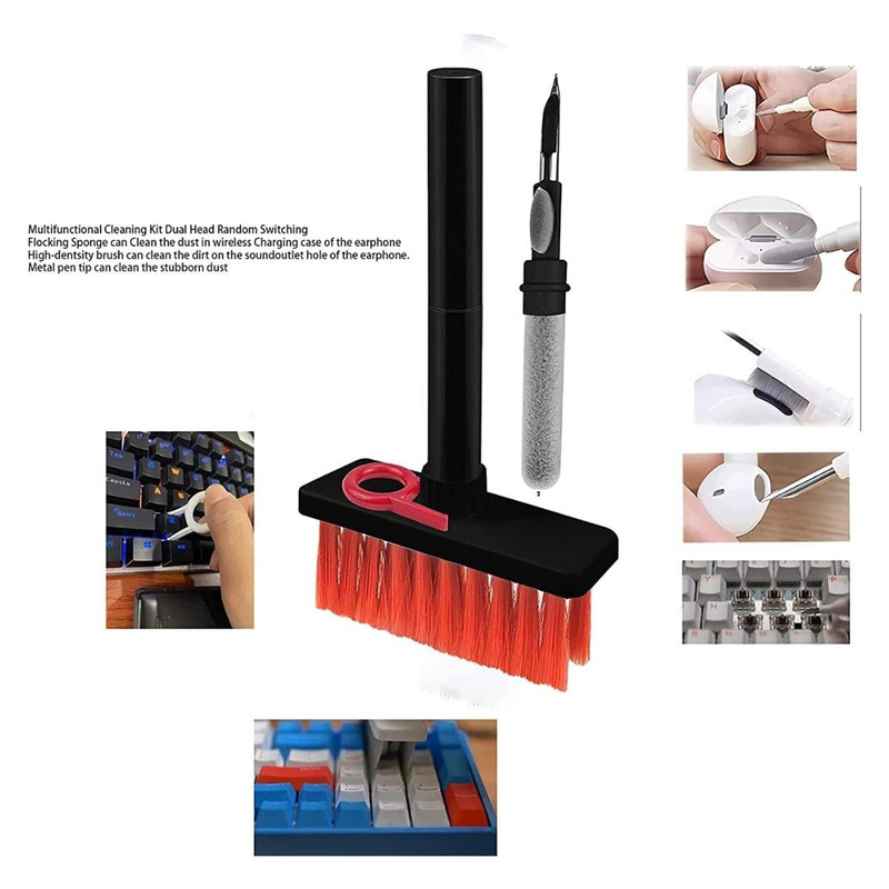 کیت تمیز کننده گرین لاین مدل GNCLGBRUSHWH مجموعه 5 عددی