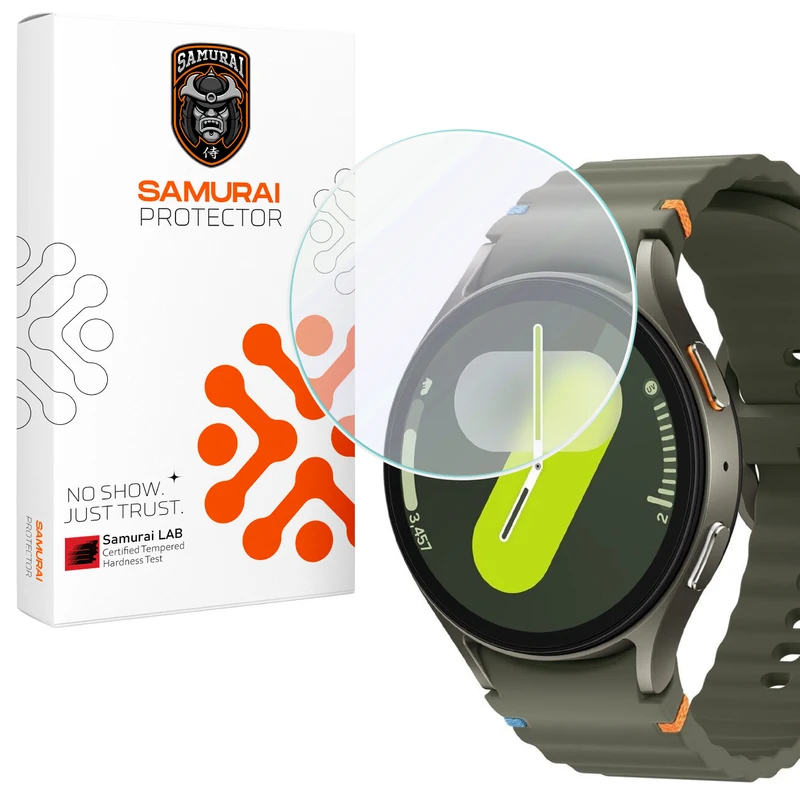 محافظ صفحه نمایش سامورایی مدل Hanzo مناسب برای ساعت هوشمند سامسونگ Galaxy Watch 7 44mm