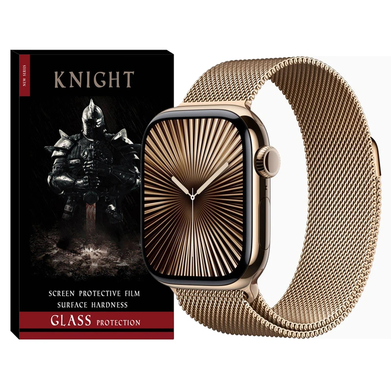 بند نایت مدل Milanese KT مناسب برای اپل واچ سری 10 سایز 46 میلی متری