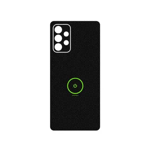 MAHOOT Minimal Power Button Cover Sticker for Samsung Galaxy A72