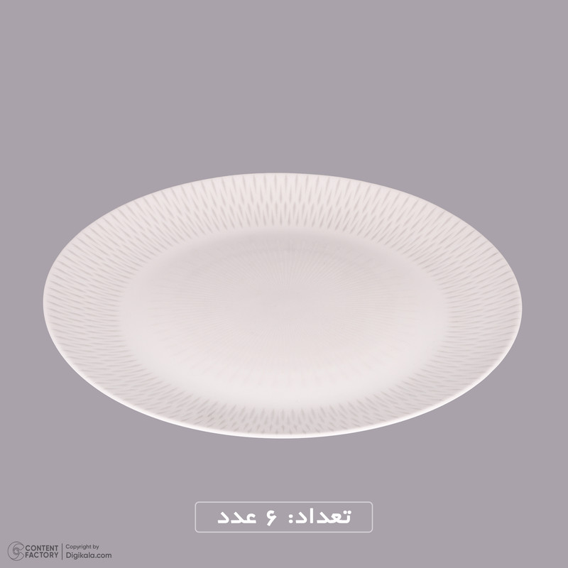 سرویس غذاخوری 18 پارچه 6 نفر مدل 1050