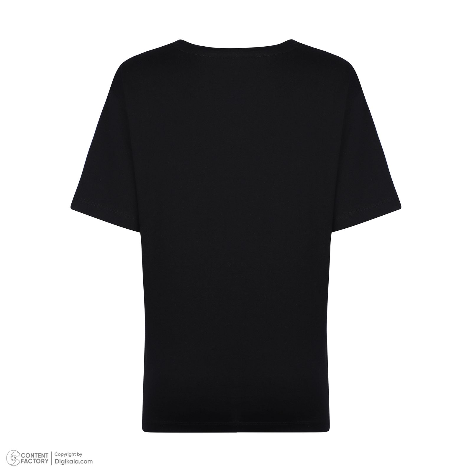تی شرت آستین کوتاه زنانه نیزل مدل 0648-002 رنگ مشکی -  - 4