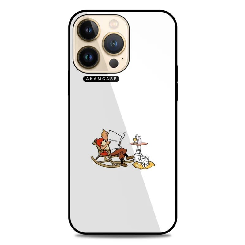 کاور آکام مدل AMC-WA13PRO-TINTIN-8 مناسب برای گوشی موبایل اپل iPhone 13 Pro