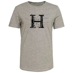 نقد و بررسی تی شرت آستین کوتاه مردانه مدل H کد J346 رنگ طوسی توسط خریداران