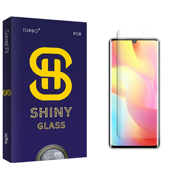 محافظ صفحه نمایش آتوچبو مدل Shiny UV مناسب برای گوشی موبایل شیائومی Mi note 10 Lite