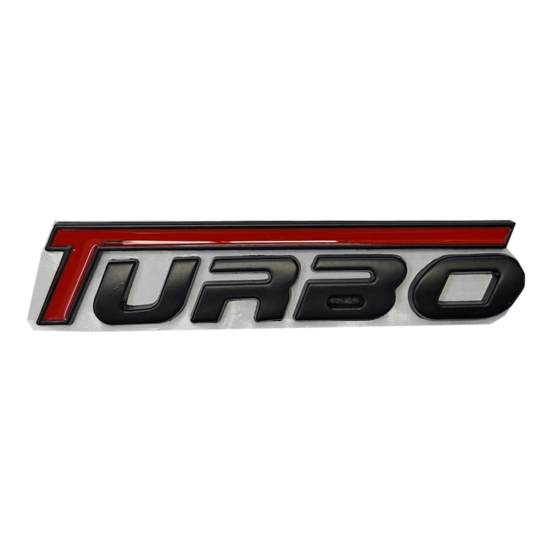 آرم صندوق عقب خودرو کالانیکس مدل PUG-TURBOBLACK-10988 طرح توربو
