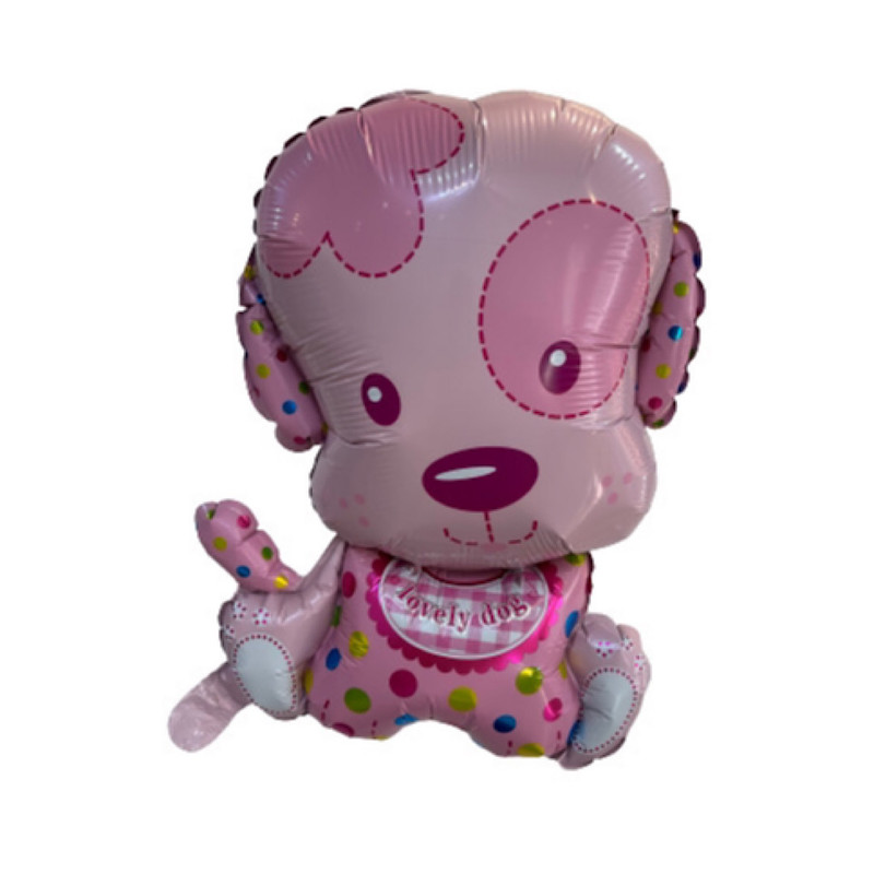 بادکنک فویلی مدل دخترانه lovely dog