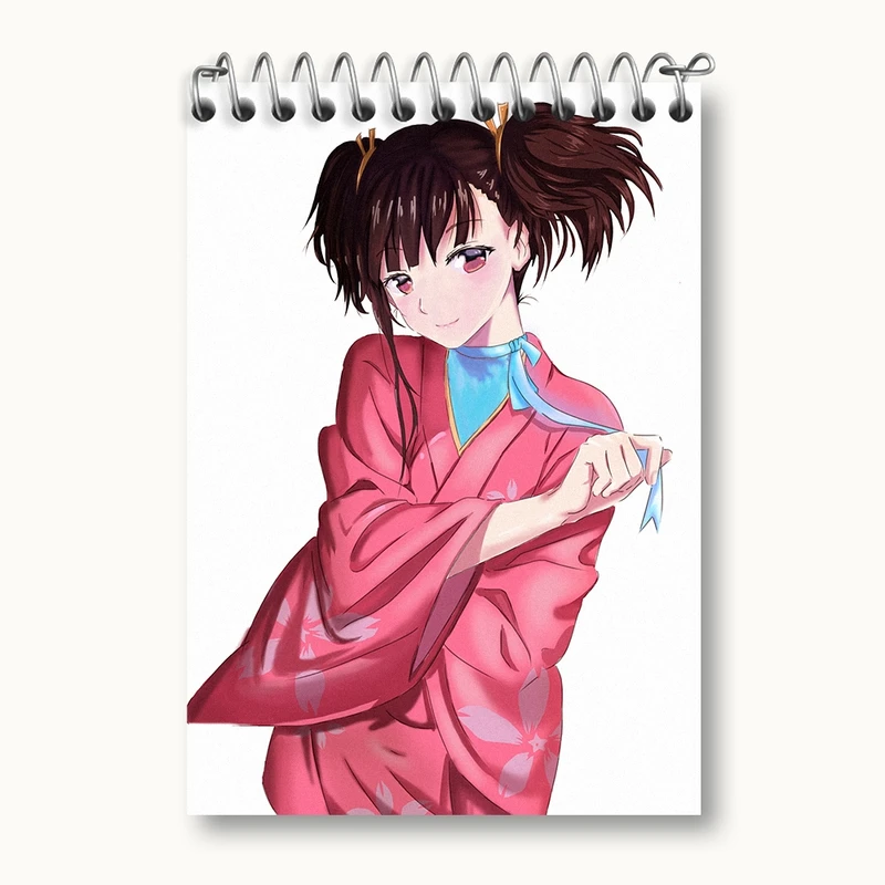 دفتر یادداشت 50 برگ خندالو مدل مومی انیمه کابانری (Kabaneri) کد 35985