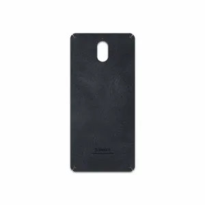 MAHOOT Graphite Buffalo Leather Cover Sticker for Nokia 3.1