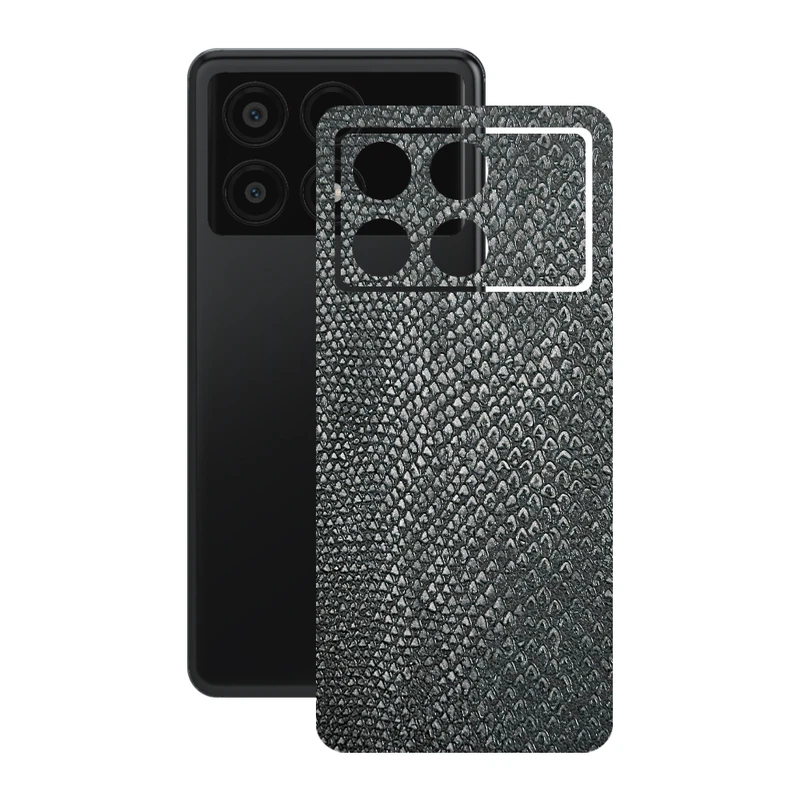 برچسب پوششی ریمکس مدل Leth طرح پوست ماری مناسب برای گوشی موبایل شیائومی Poco X6 Pro