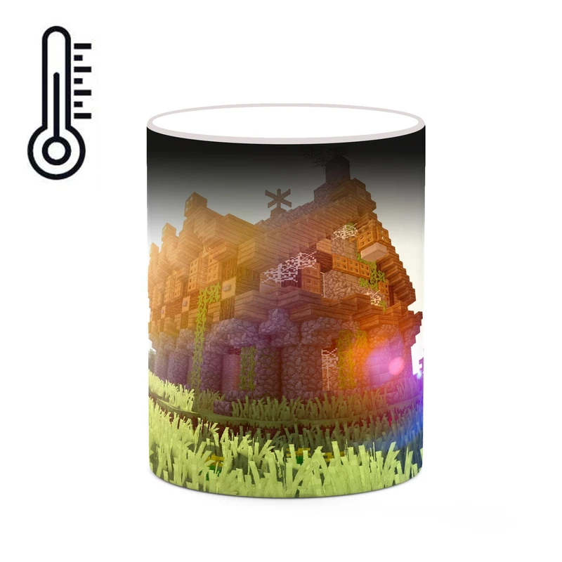 ماگ حرارتی کاکتی طرح ماینکرافت minecraft مدل mgh41241
