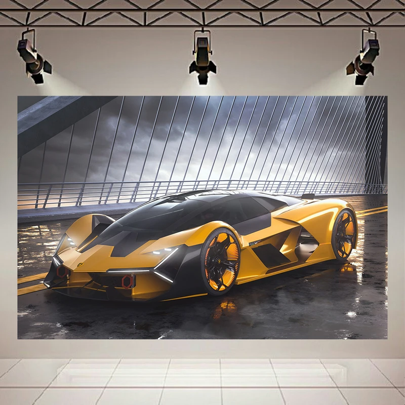 تابلو شاسی طرح لامبورگینی مدل Terzo Millennio کد AR717