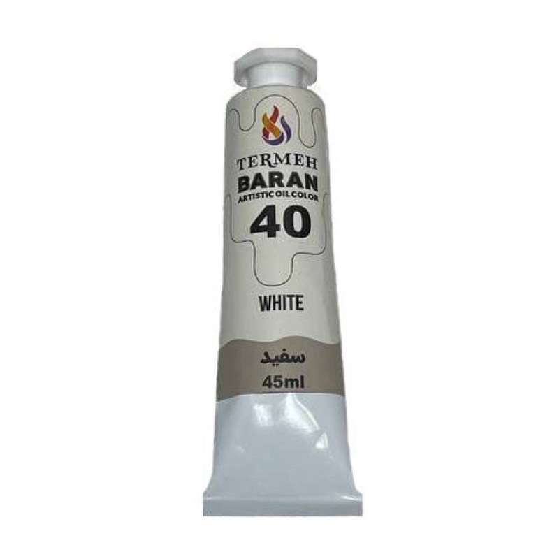 رنگ روغن ترمه باران کد 40 حجم 45 میلی لیتر