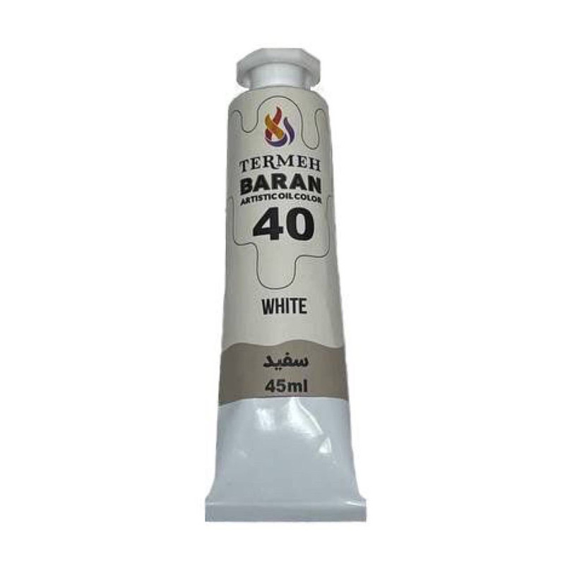 رنگ روغن ترمه باران کد 40 حجم 45 میلی لیتر