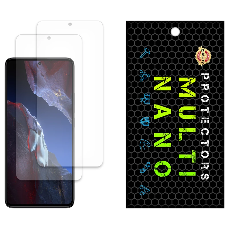 محافظ صفحه نمایش مات مولتی نانو مدل X-S2M مناسب برای گوشی موبایل شیائومی Redmi K60 Pro بسته دو عددی