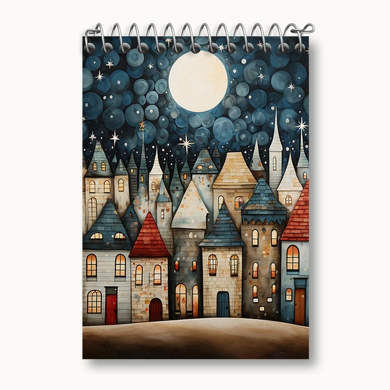 دفتر یادداشت 50 برگ خندالو مدل خانه کد N1126