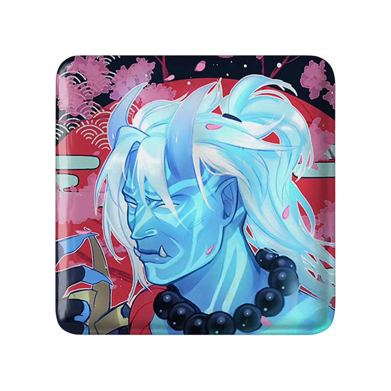 پیکسل خندالو طرح بازی اورواچ (Overwatch) مدل مربعی کد 31644