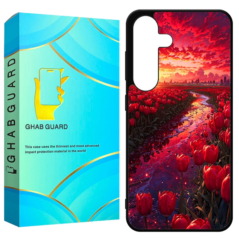 کاور قاب گارد طرح گل مدل GCHPS23F مناسب برای گوشی موبایل سامسونگ Galaxy S23 FE