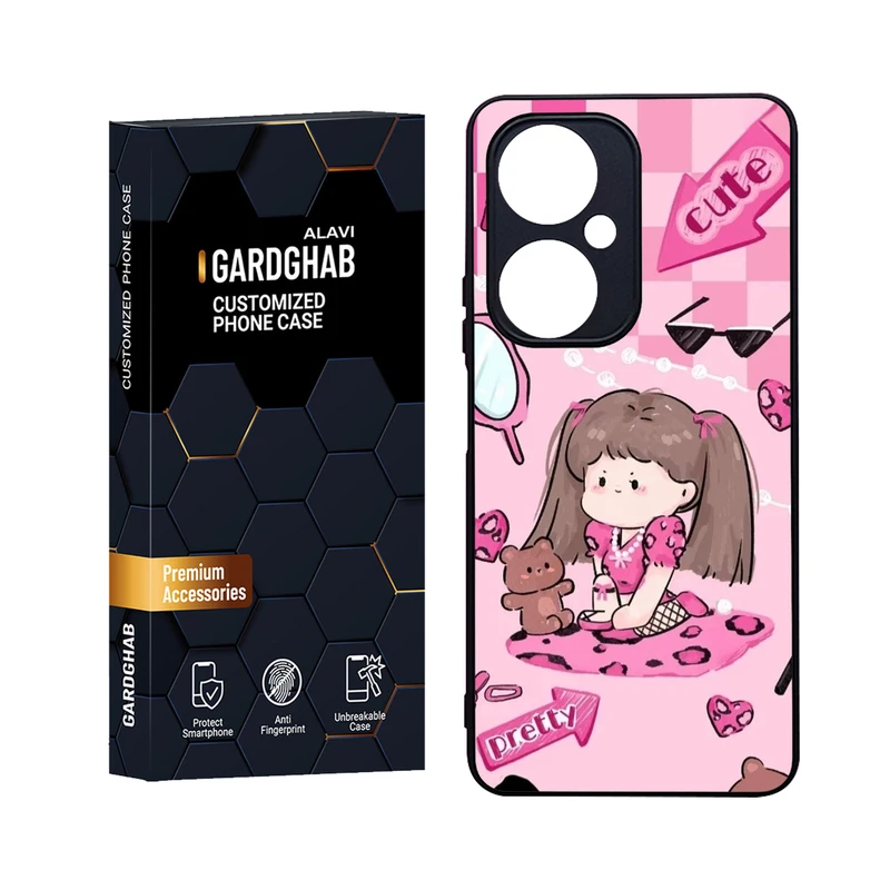 کاور گارد قاب علوی مدل Glass مناسب برای گوشی موبایل هوآوی Nova 11i