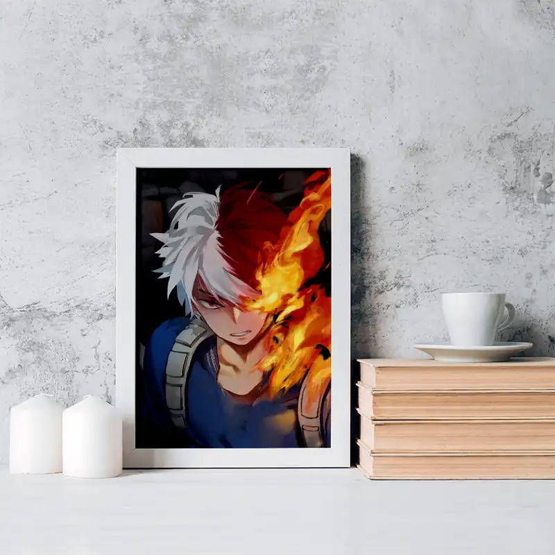 تابلو خندالو مدل شوتو انیمه آکادمی قهرمان من کد 16129