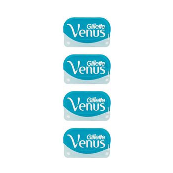 یدک اصلاح ژیلت مدل venus smooth بسته 4 عددی