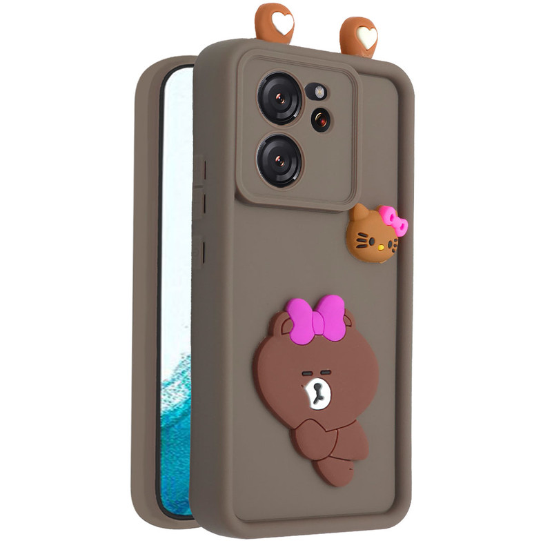 کاور مدل KittyBear مناسب برای گوشی موبایل شیائومی 13T / 13T Pro