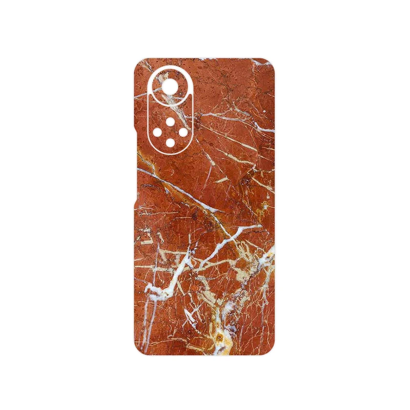 برچسب پوششی ماهوت مدل Red Marble مناسب برای گوشی موبایل هوآوی Nova 9
