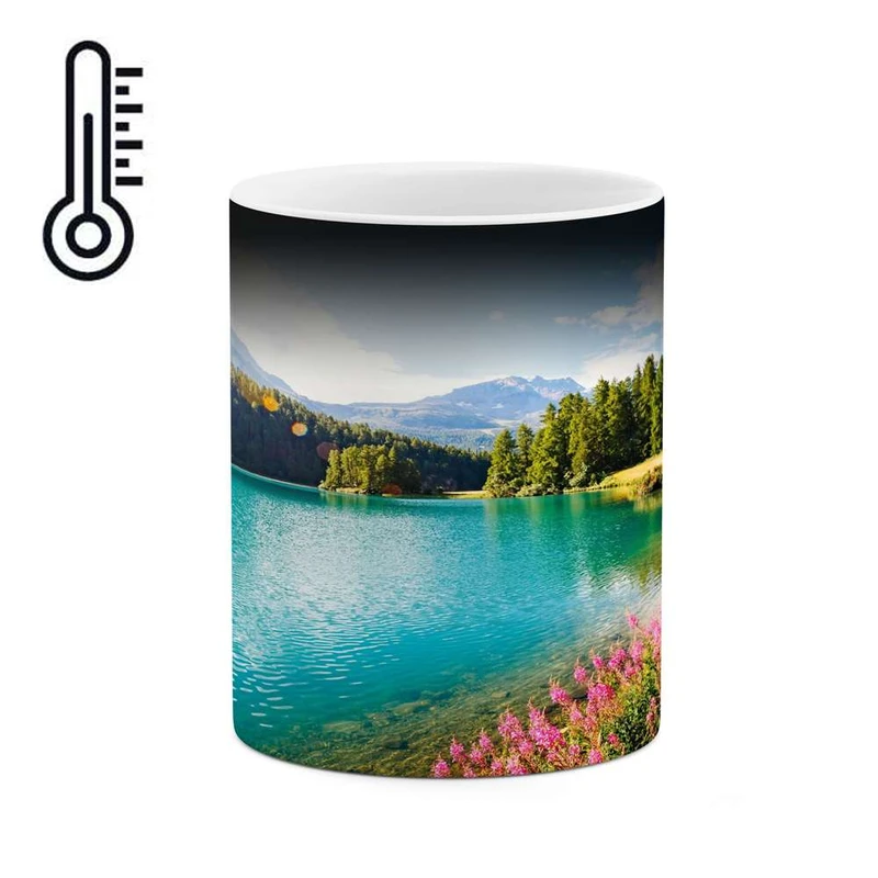 ماگ حرارتی کاکتی مدل منظره کد mgh15927