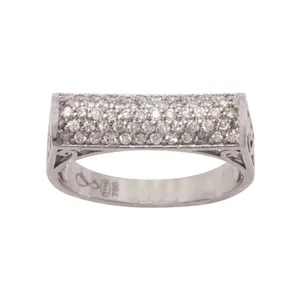 انگشتر طلا 18 عیار زنانه آلند کد 2229