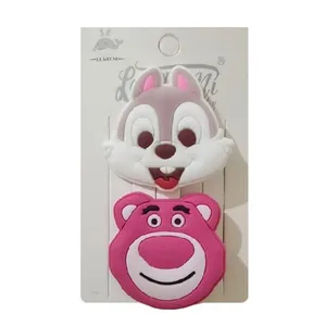 گیره مو انبری مدل فانتزی کد 06 مجموعه دو عددی