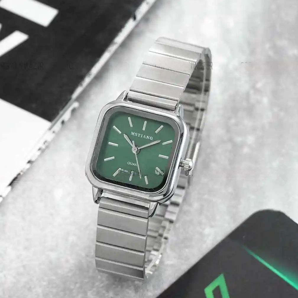 ساعت مچی عقربه ای زنانه مدل بند ریلی 05 - - 3