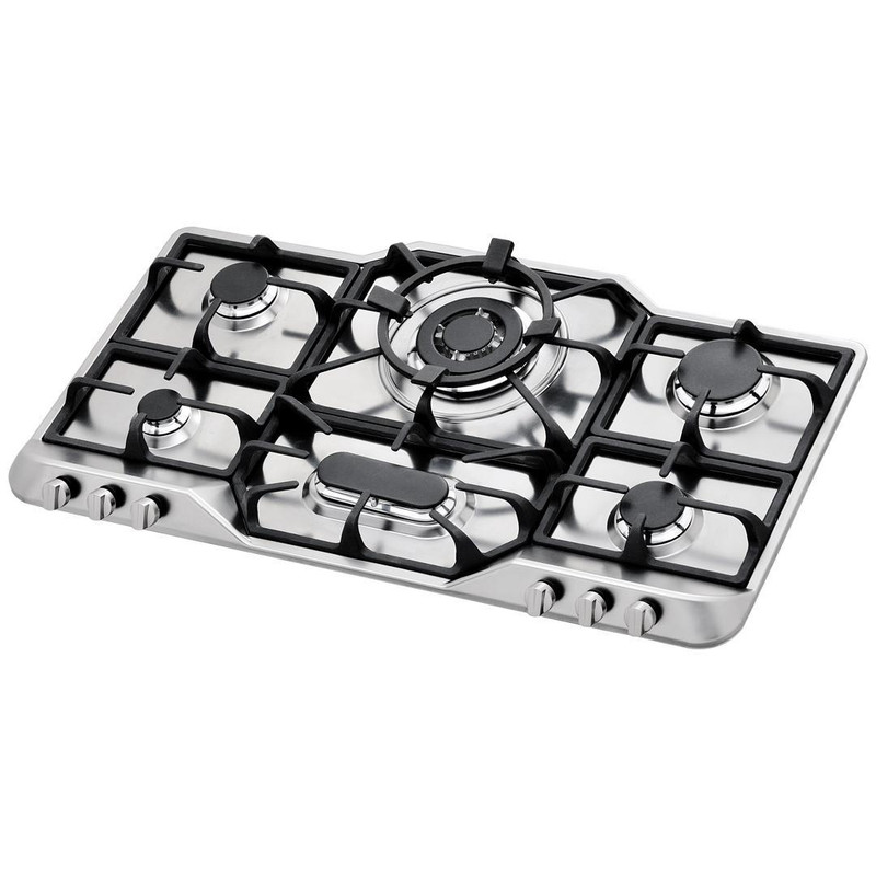 اجاق گاز صفحه‌ای شش شعله استیل البرز مدل S-6901