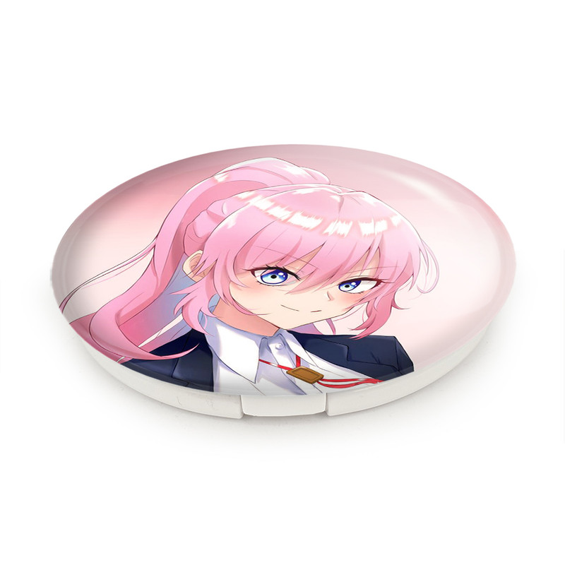 آینه جیبی خندالو طرح شیکیموری سان انیمه شیکیموری مدل تاشو کد 15881