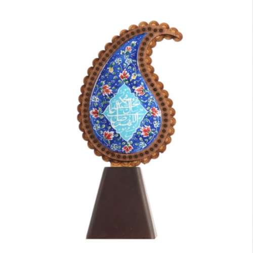 تندیس میناکاری طرح بته جقه کد 6000952