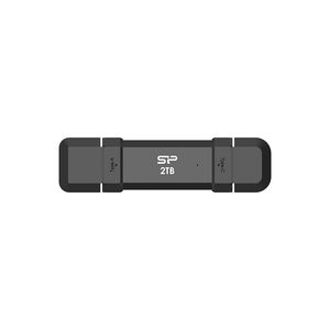اس اس دی اکسترنال سیلیکون پاور مدل DS72 ظرفیت 2 ترابایت رابط USB 3.2 Gen2