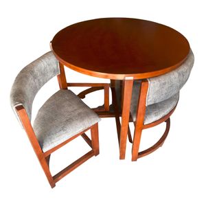 نقد و بررسی میز و صندلی ناهارخوری 4 نفره گالری چوب آشنایی مدل Ro-P-005 توسط خریداران