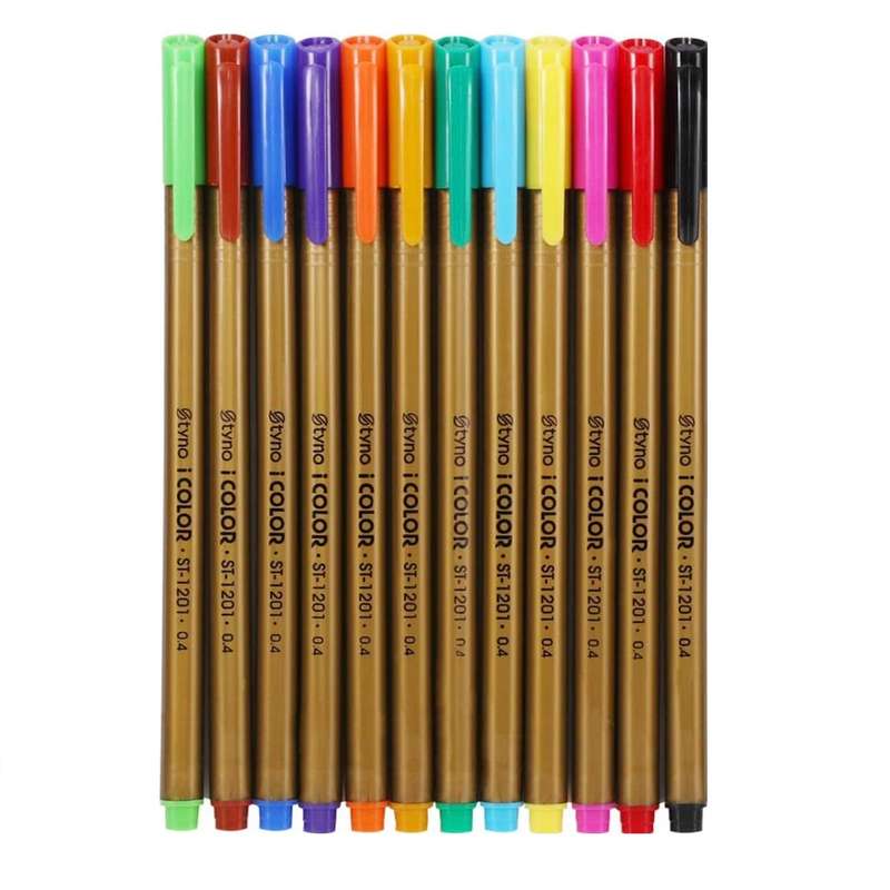 روان نویس استاینو مدل 1201 بسته 12 عددی