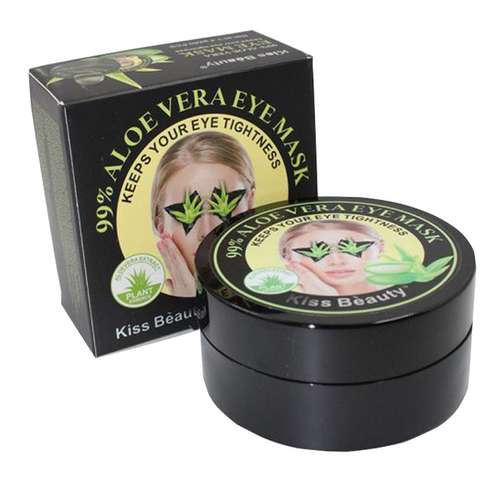 ماسک دور چشم کیس بیوتی مدل آلوئه ورا حجم 60 میلی لیتر بسته 60 عددی