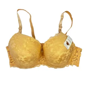 سوتین زنانه مدل qambar 6668 رنگ کرم