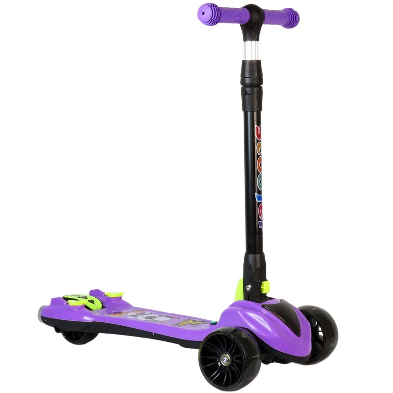 اسکوتر کودک مدل دودزا رقص نوردار  ظرفیت وزنی 50 کیلوگرم