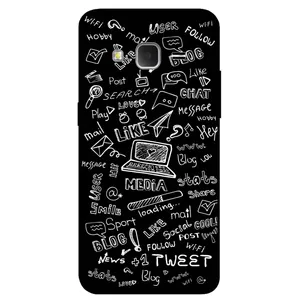 Megafone Social Media 1898 Cover For Samsung Galaxy J2 2016 / J210 / J2 Pro