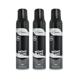 اسپری خوشبو کننده بدن مردانه دریکس مدل Mont Blanc Legend حجم 200 میلی لیتر مجموعه 3 عددی