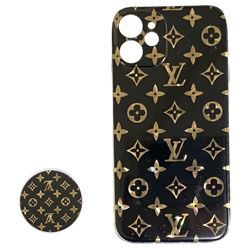 کاور مدل LV-88 مناسب برای گوشی موبایل اپل IPHONE 12 MINI به همراه پاپ سوکت
