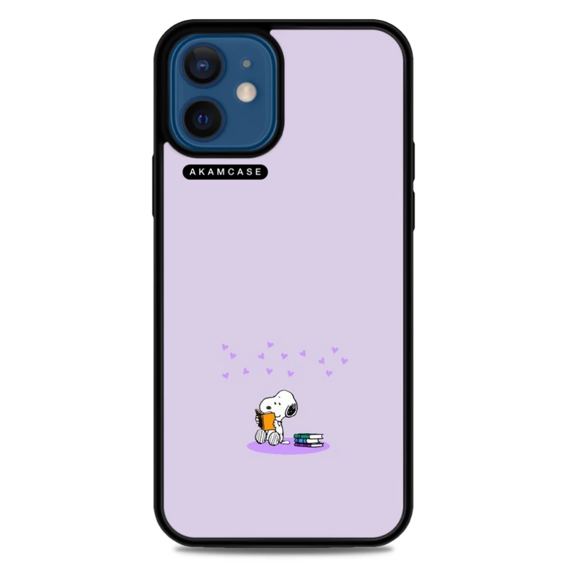 کاور آکام مدل AMC-WA12M-SNOOPY-36 مناسب برای گوشی موبایل اپل iPhone 12 Mini