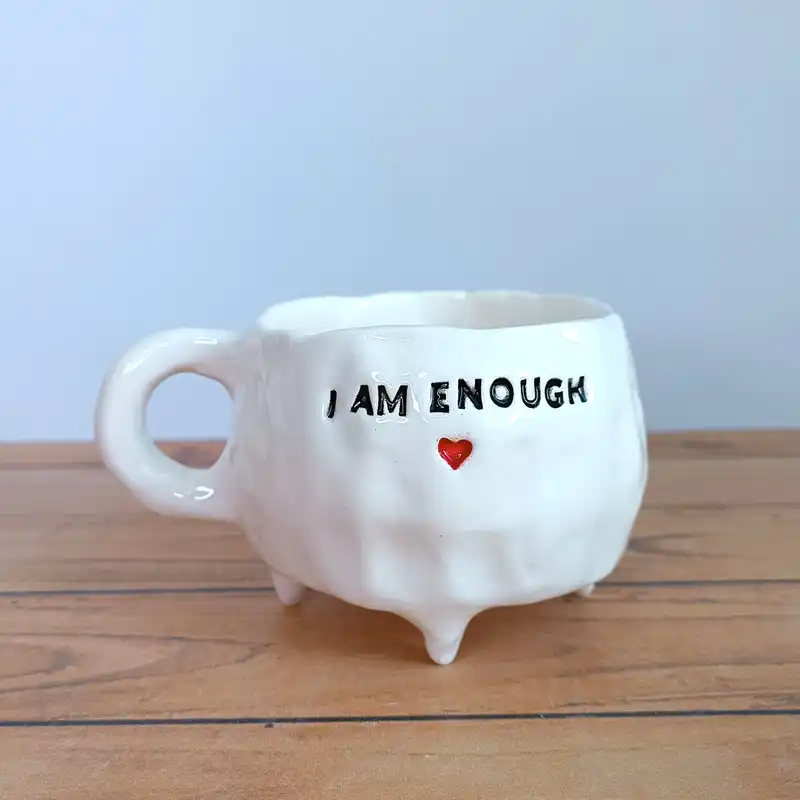 ماگ سرامیکی مدل من کافی هستم