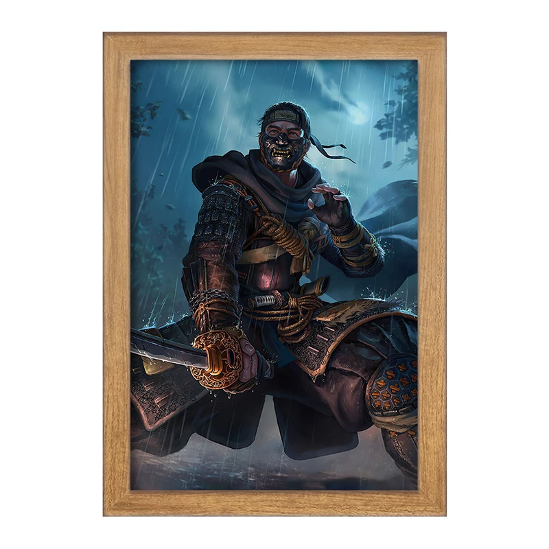 تابلو خندالو مدل جین(گوست) گوست آف سوشیما کد 30814