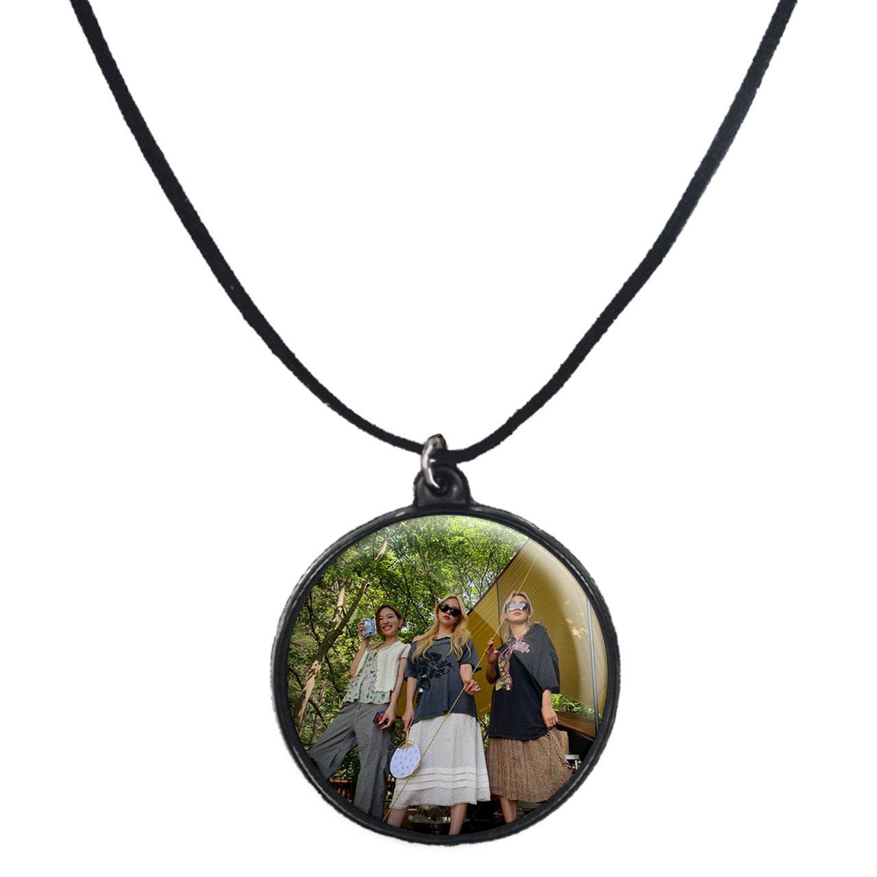 گردنبند پرمانه طرح تو ایس کد pmb.19629 مدل دو طرفه