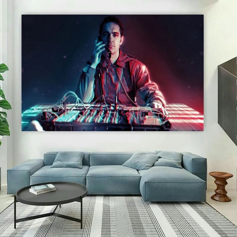 پوستر دیواری طرح خانه کاغذی کد AR990