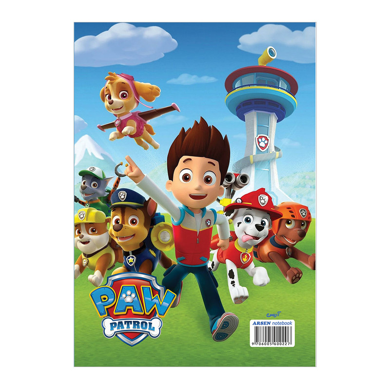 دفتر نقاشی 50 برگ آرسن طرح Paw مجموعه 2 عددی